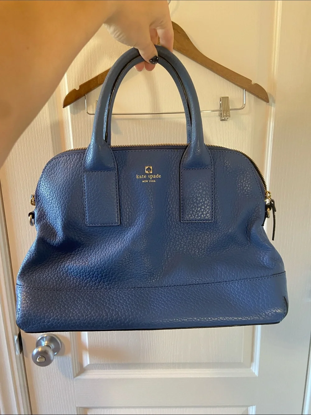 Blue Kate Spade Purse
